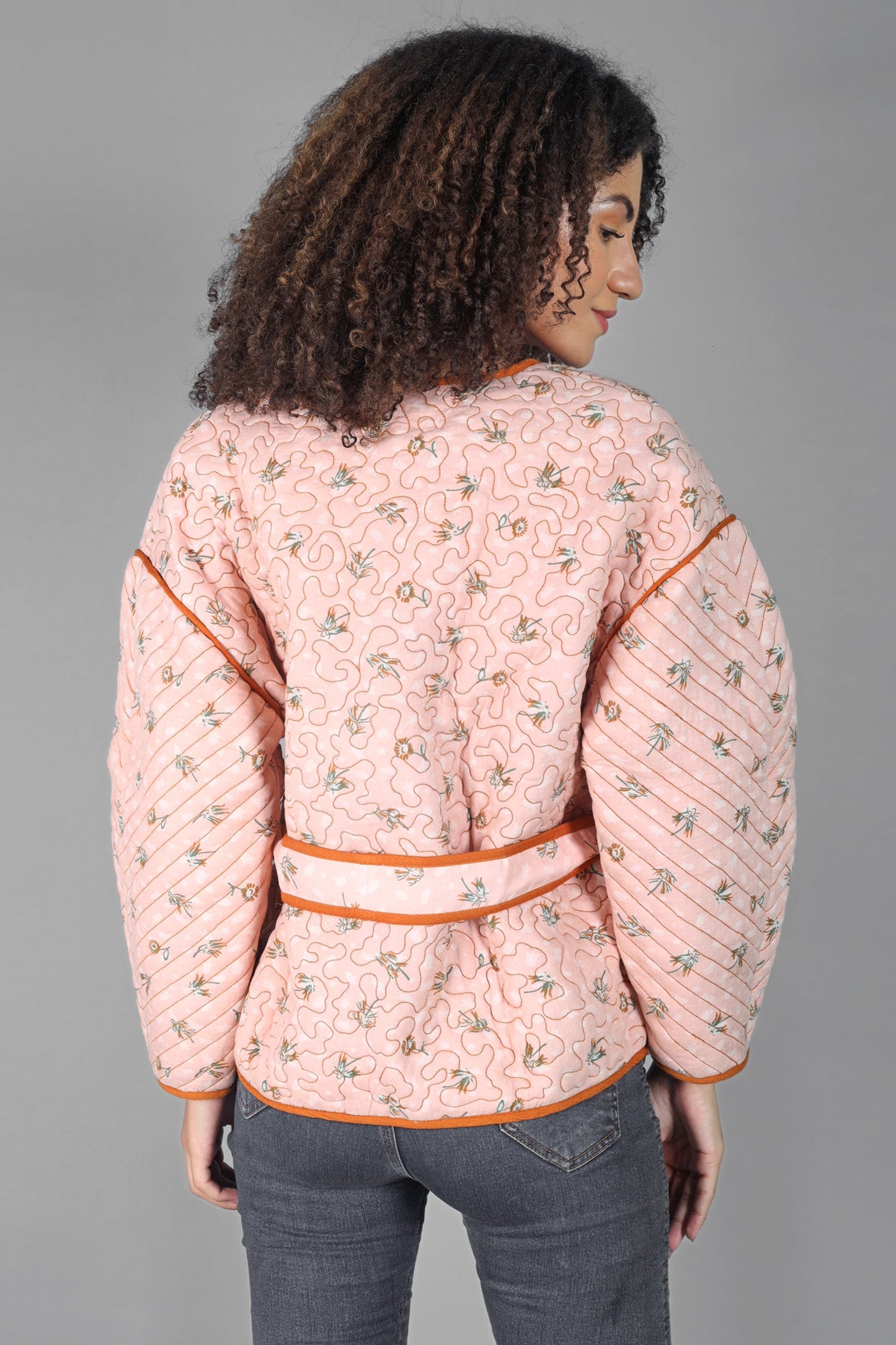 Mayra Quilted Slouchy Fit Jacket