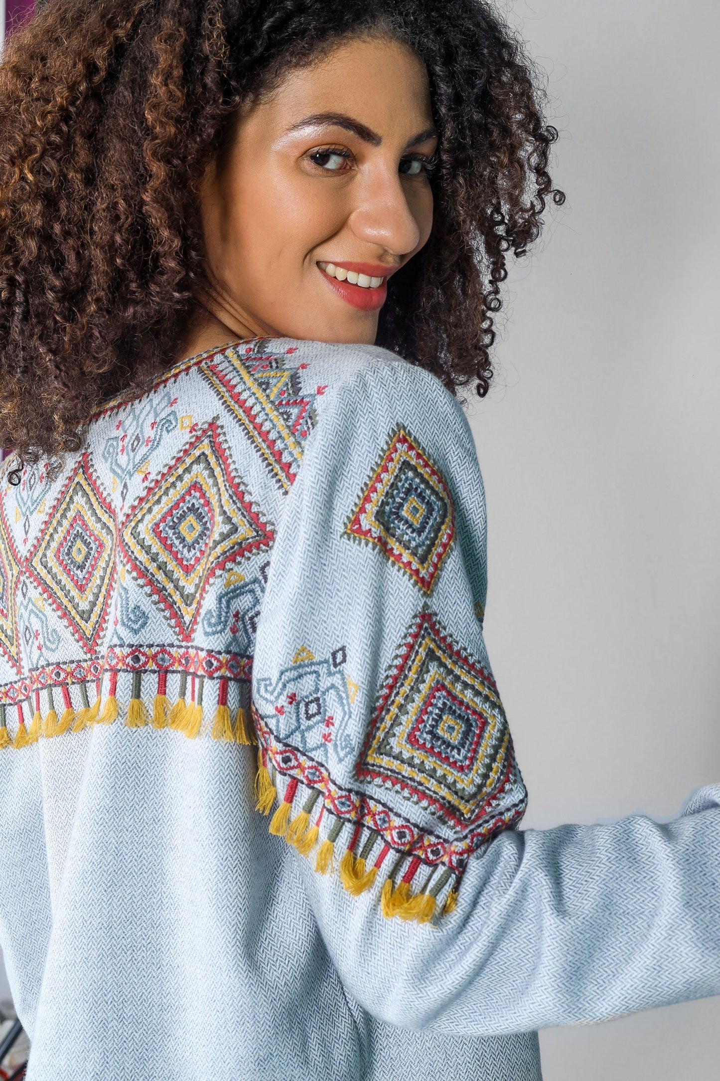 Marley Jaquard Embroidered Jacket