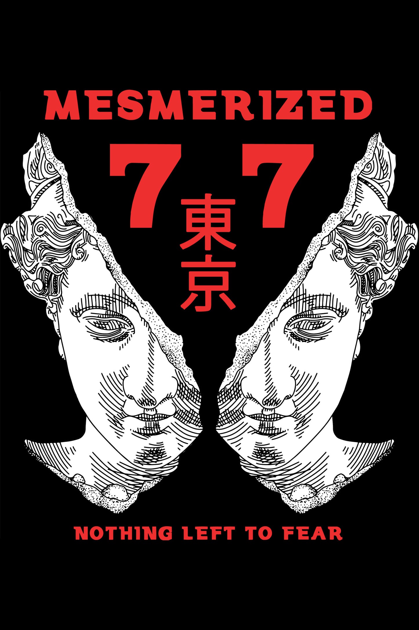 Mesmerized Nothing Left To Fear Streetwear Graphic Art T-shirt For Men