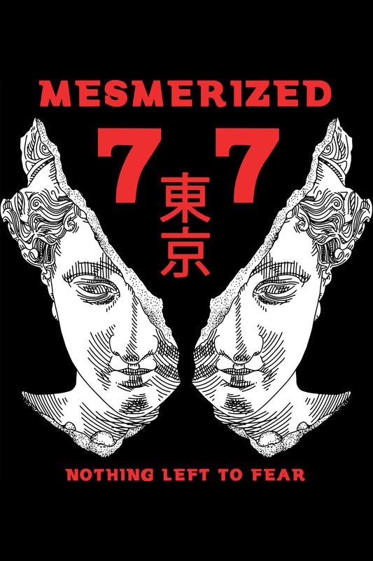 Mesmerized Nothing Left To Fear Streetwear Graphic Art T-shirt For Women