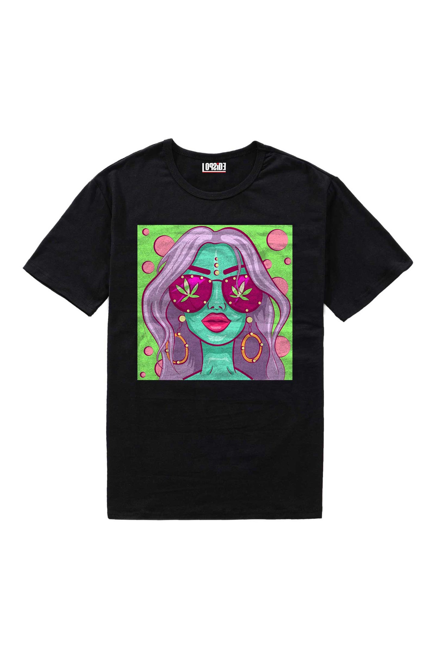Aesthetic Stoner Girl Oversized Unisex T-shirt