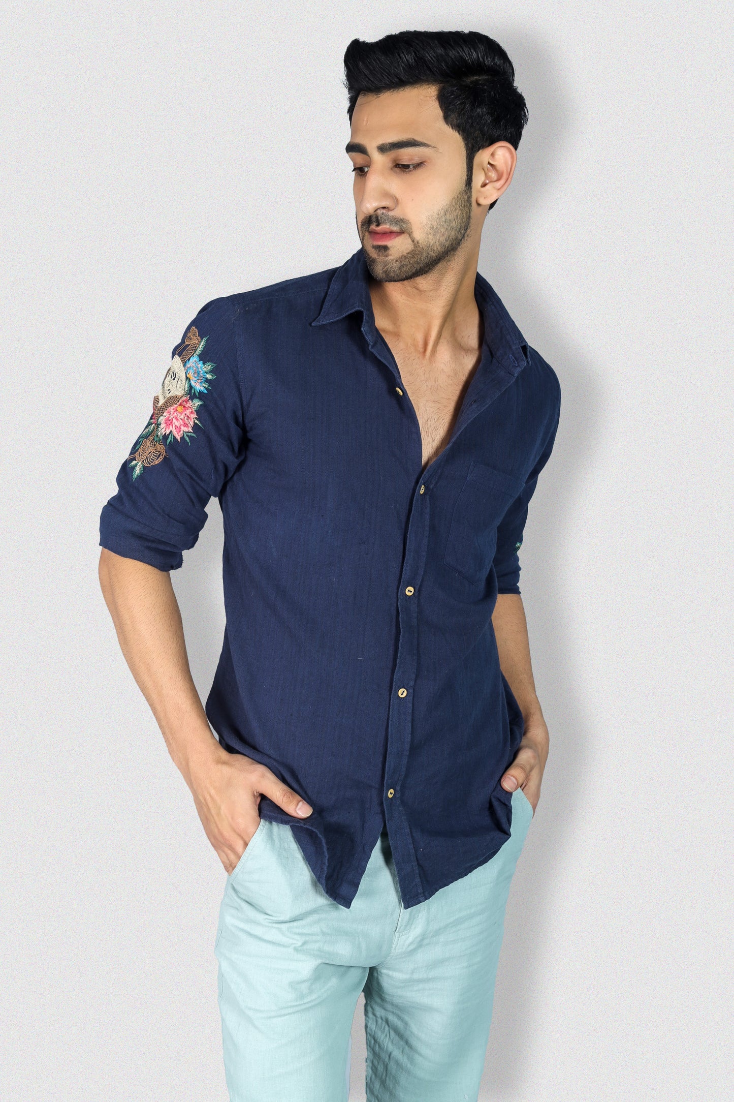 Carter Men's Embroidered Shirt