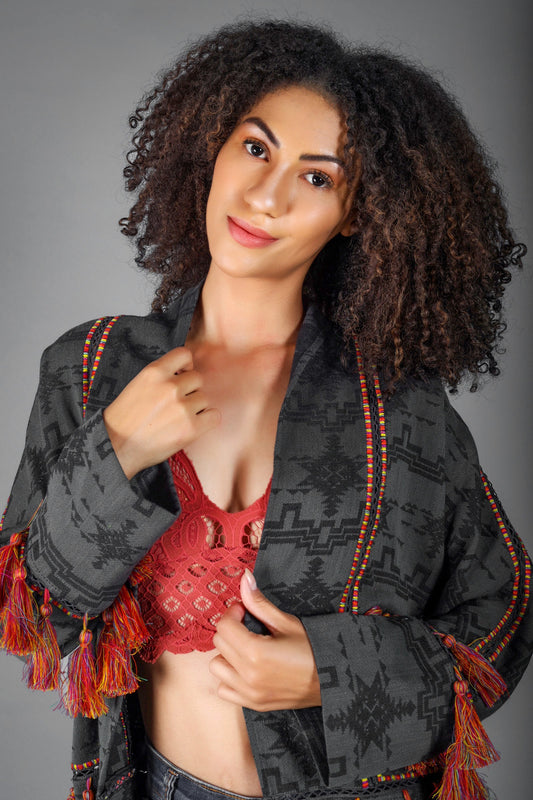 Jordyn Kimono/Shrug (Embroidered)