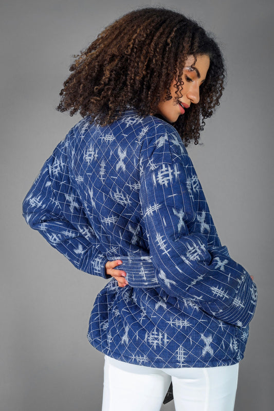 Skylar Quilted Kimono Jacket