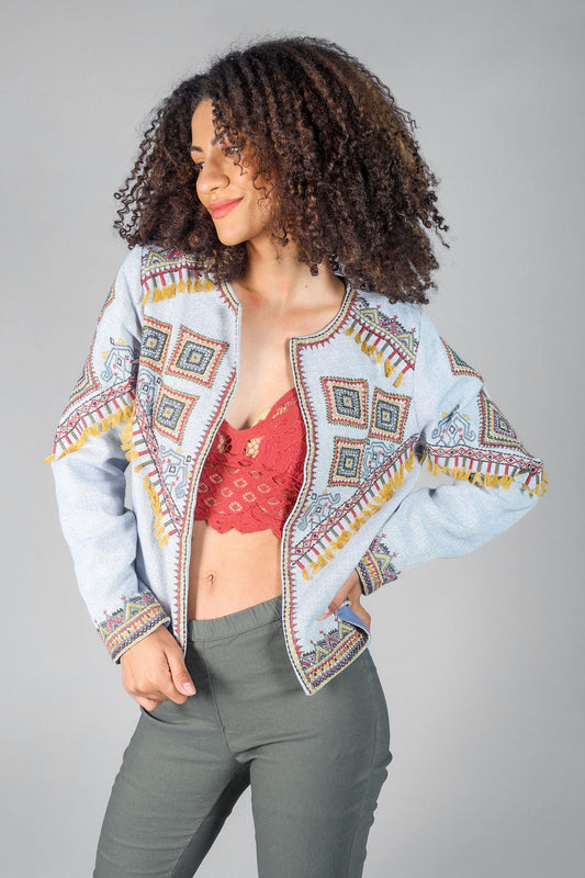 Marley Jaquard Embroidered Jacket
