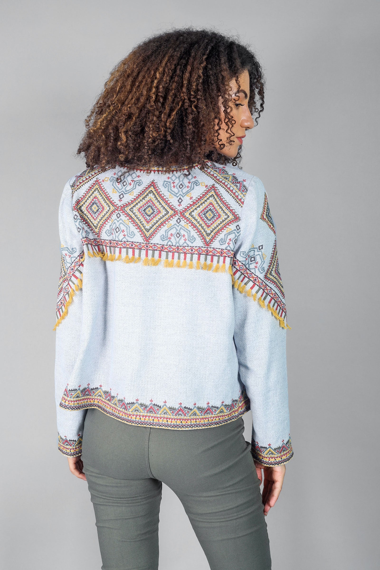 Marley Jaquard Embroidered Jacket