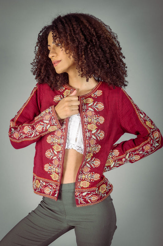 Haidi Jacket (Embroidered)