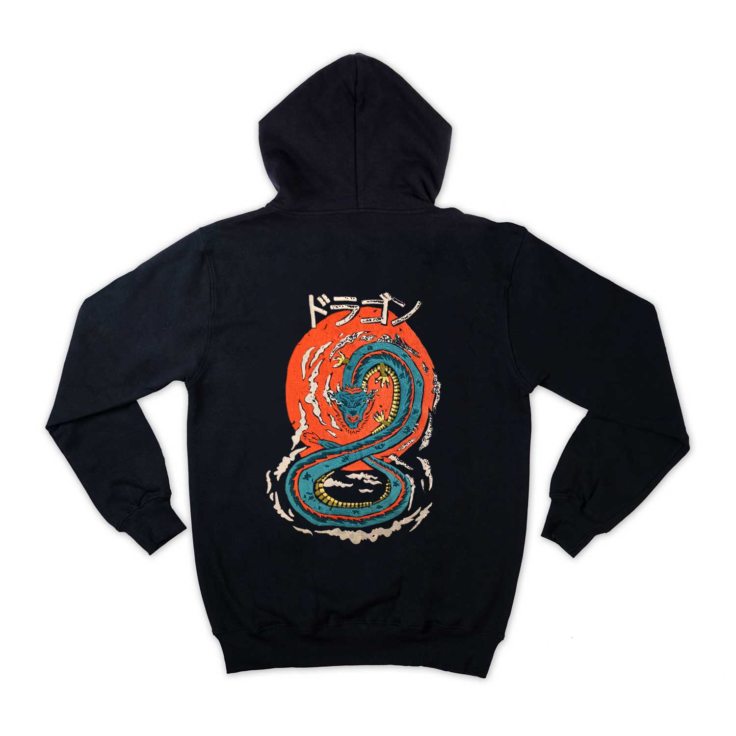 The Superior Dragon Embroidered Loose Fit Unisex Hoodie