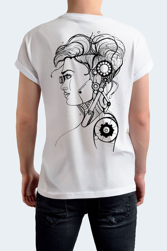 Limited Edition "Cyborg Art 2022" Half Sleeve T-shirt For Men