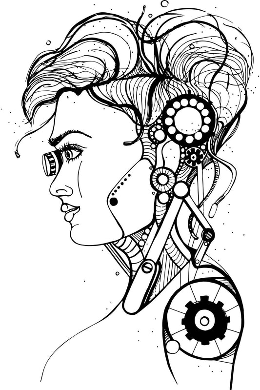 Limited Edition "Cyborg Art 2022" Half Sleeve T-shirt For Men