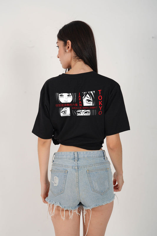 Anger Is Wasted Power Streetwear Fashion Half Sleeve T-shirt For Women