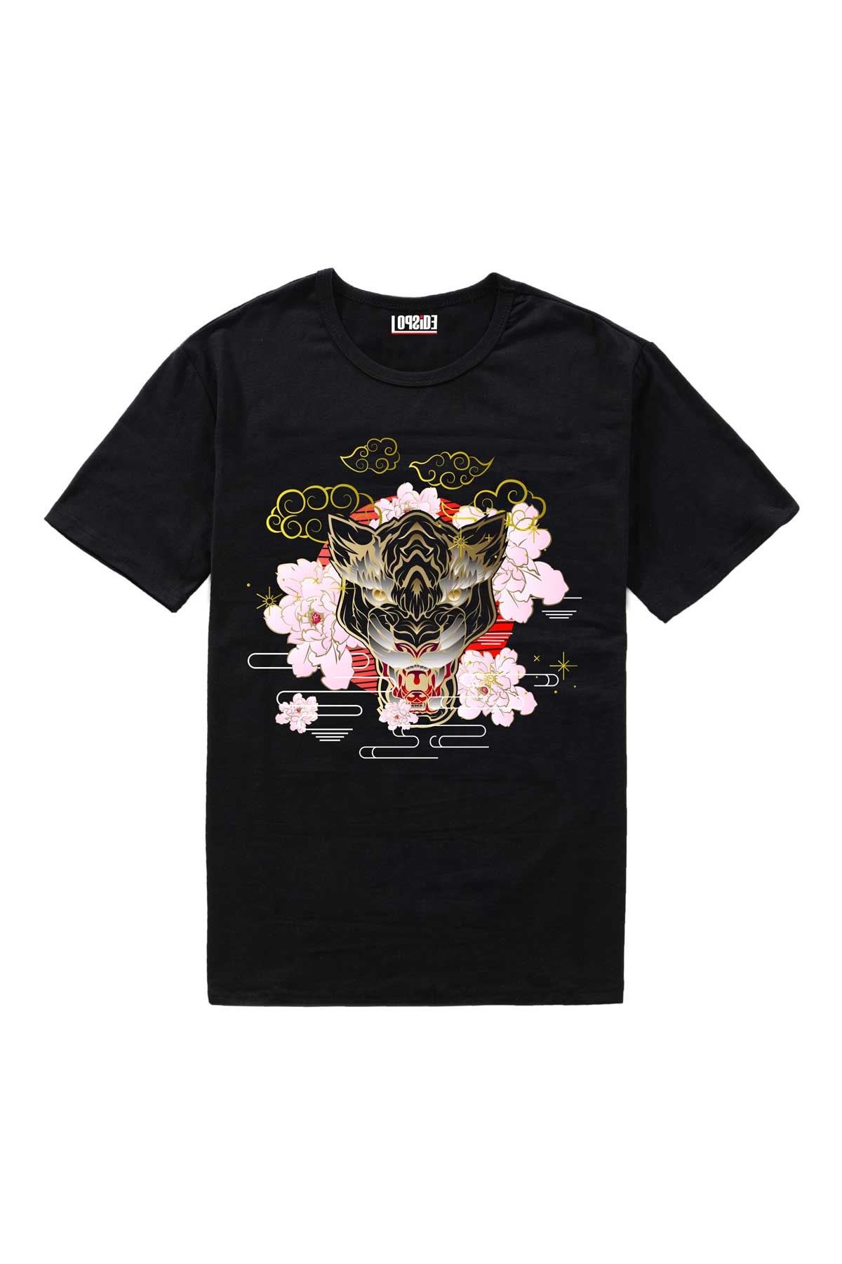 Tiger Sukajan Half Sleeve Oversized Unisex T-shirt