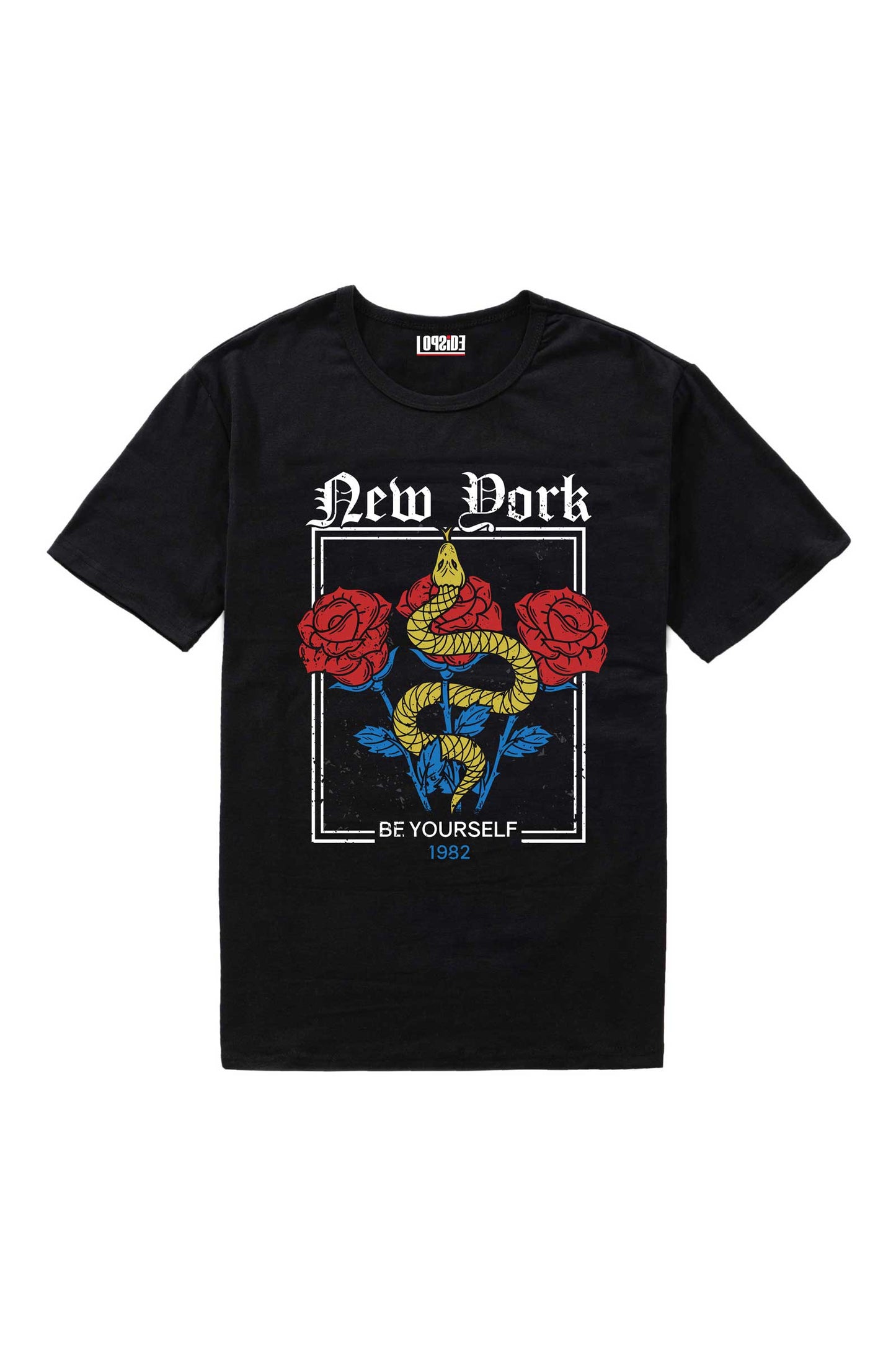 Wild Rose Urban Streetwear Design Oversized Unisex T-shirt