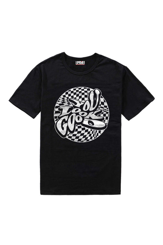You Look Good Modern Streetwear Design Black Oversized Unisex T-shirt
