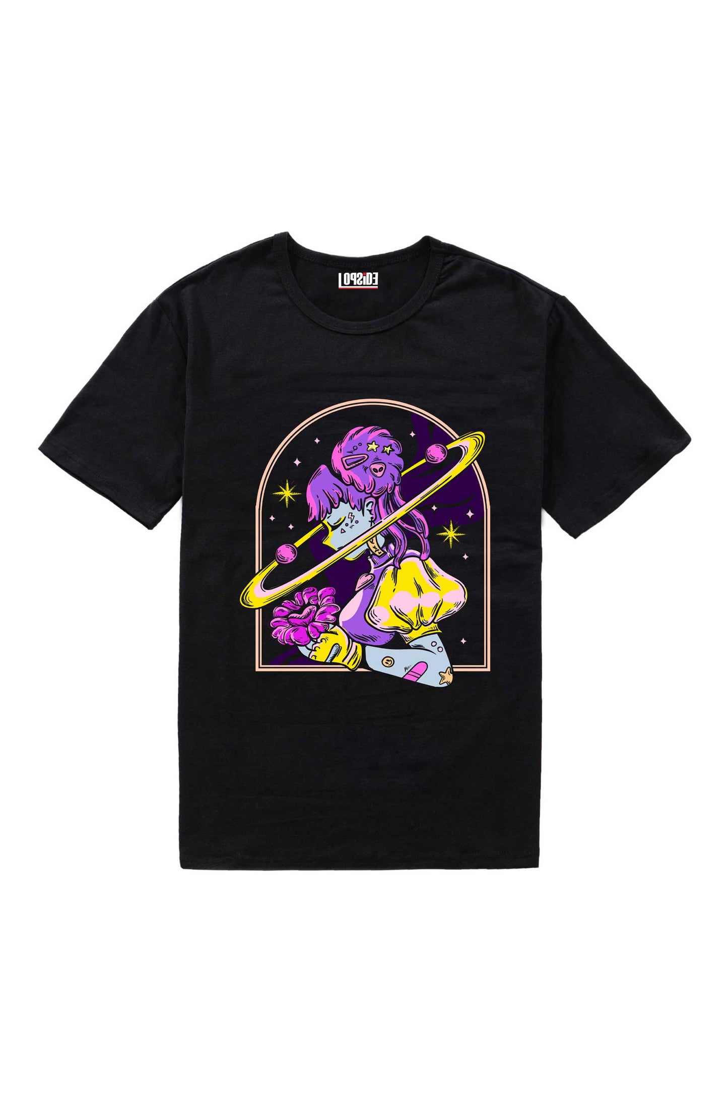 Kitschy Black Oversized Unisex T-shirt