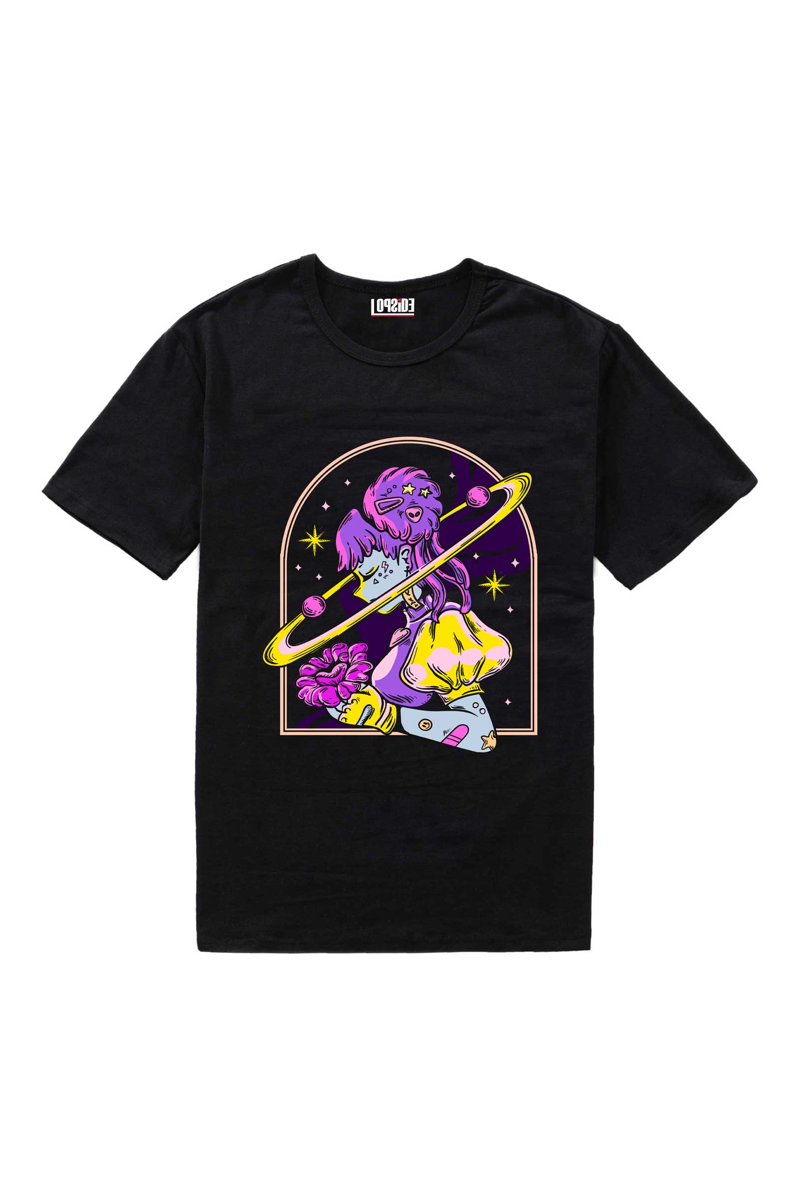 Kitschy Black Oversized Unisex T-shirt