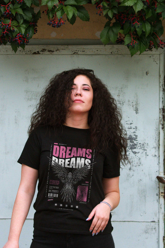 Aesthetic Bird Streetwear Art Urban Style T-shirt For Women