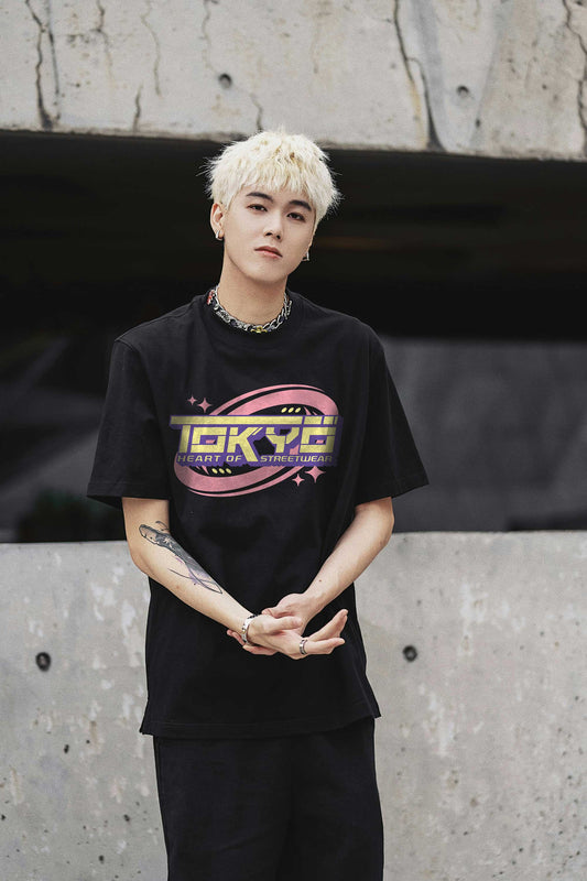 Tokyo Japan Y2k Streetwear Fashion Oversized T-shirt For Men