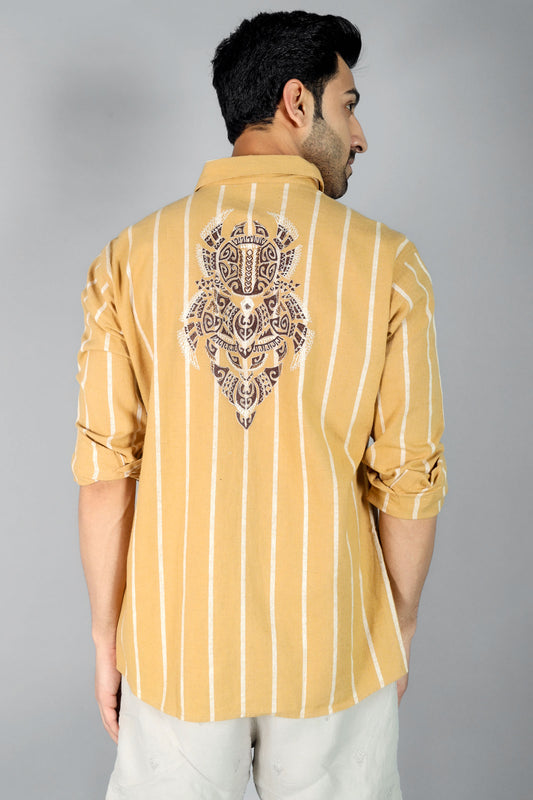 Tribal Artwork Aaron Men's Shirt