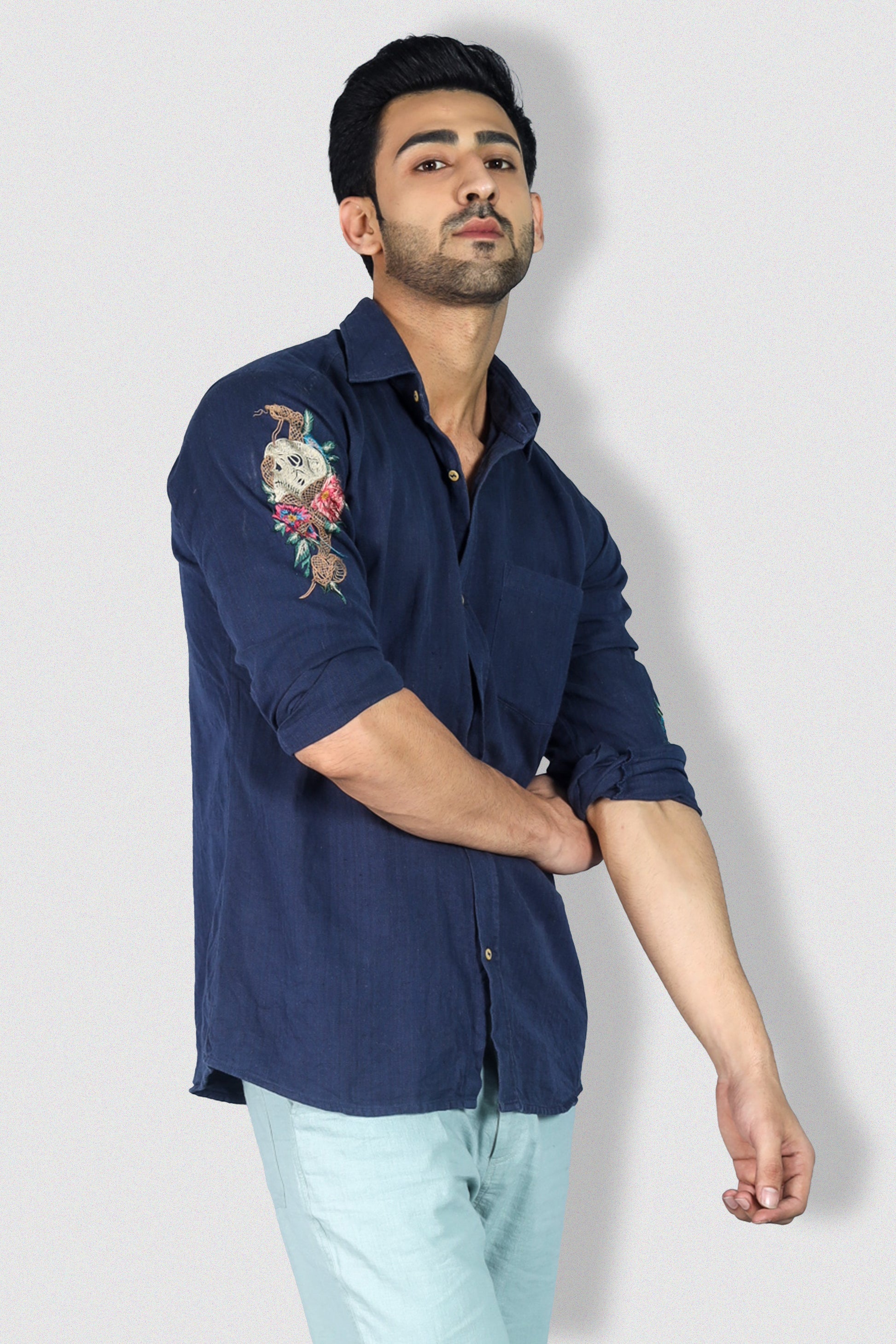 Carter Men's Embroidered Shirt