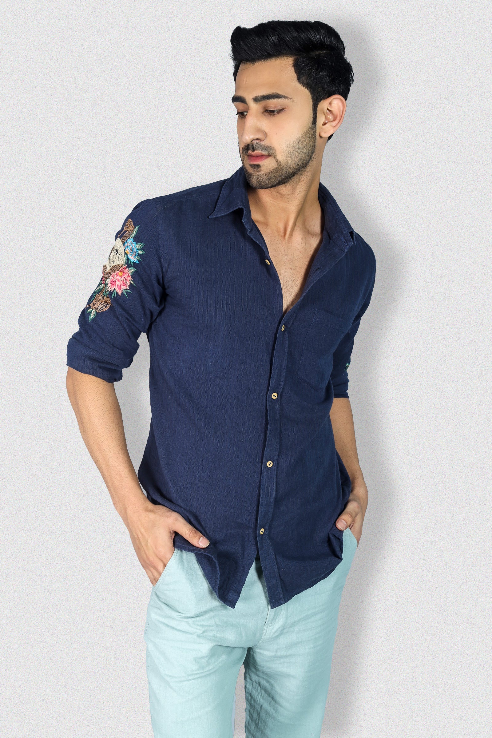 Carter Men's Embroidered Shirt