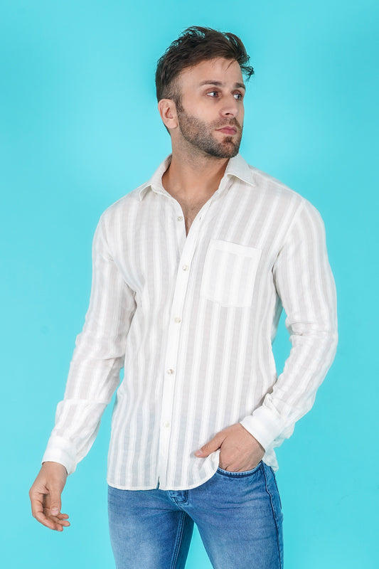 Dmitri Men's White Shirt