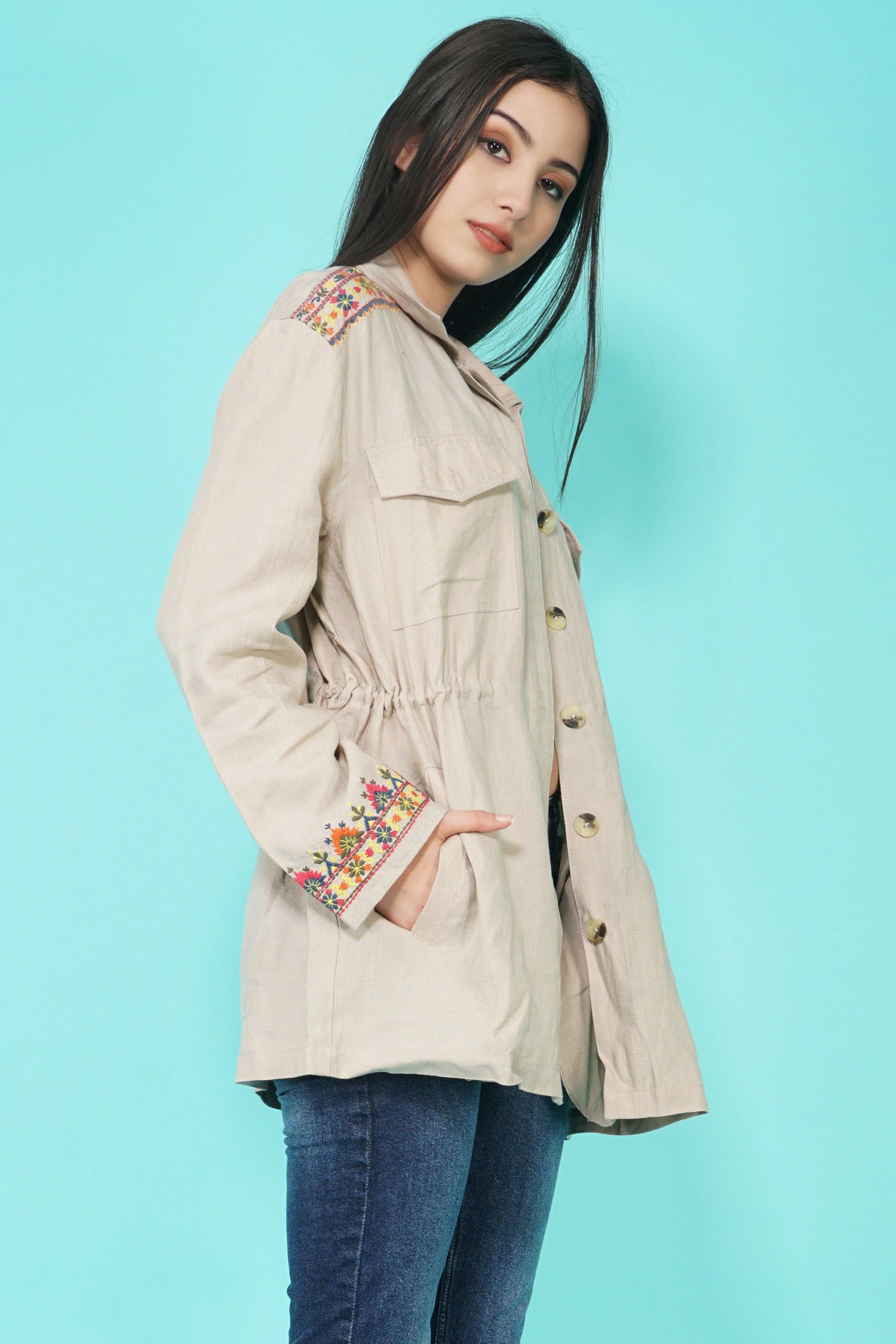 Harry Linen Jacket