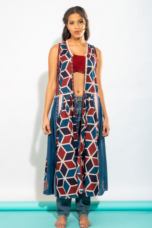 Mandana Embroidered Kimono